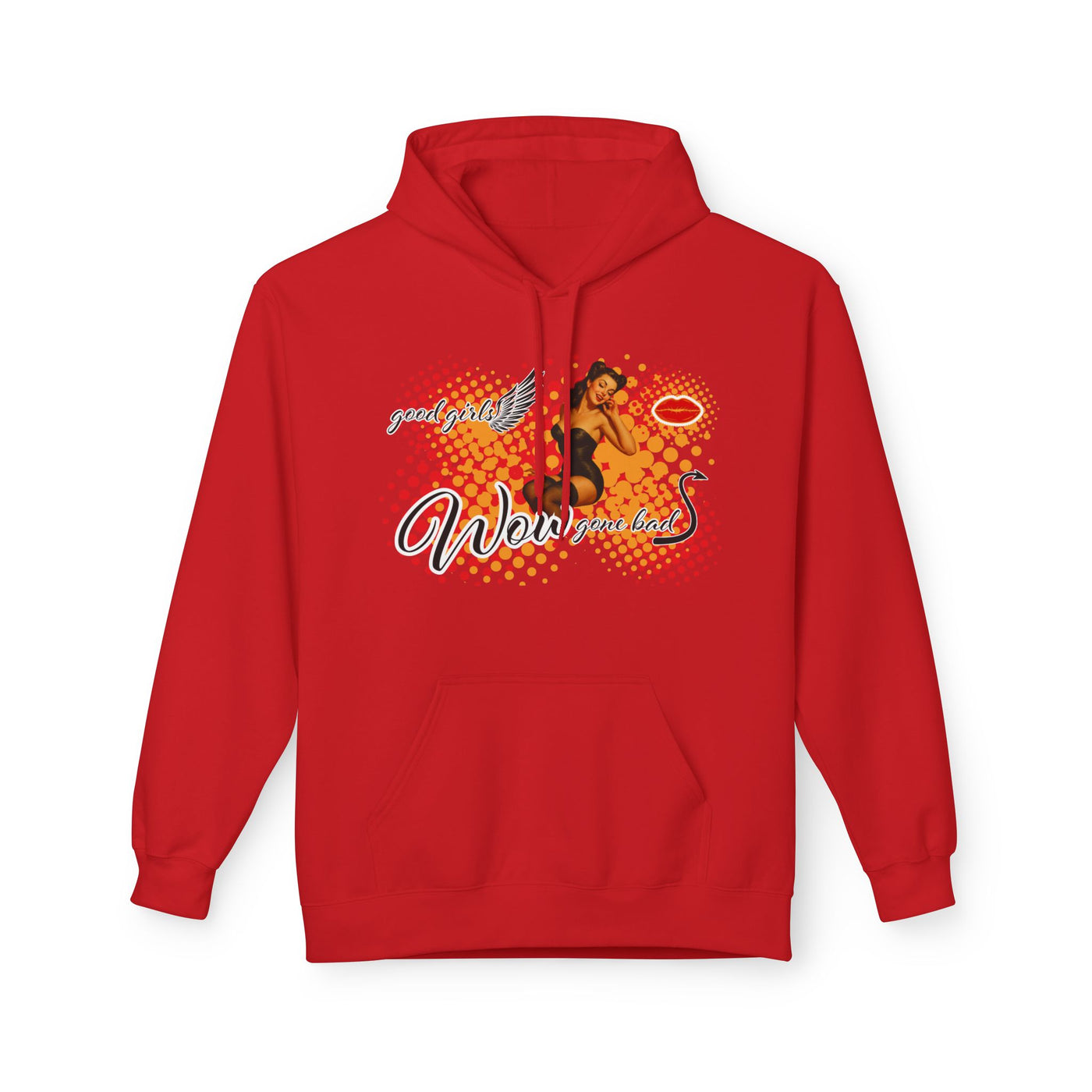Pin up Girl Vintage Hoodie - WOW