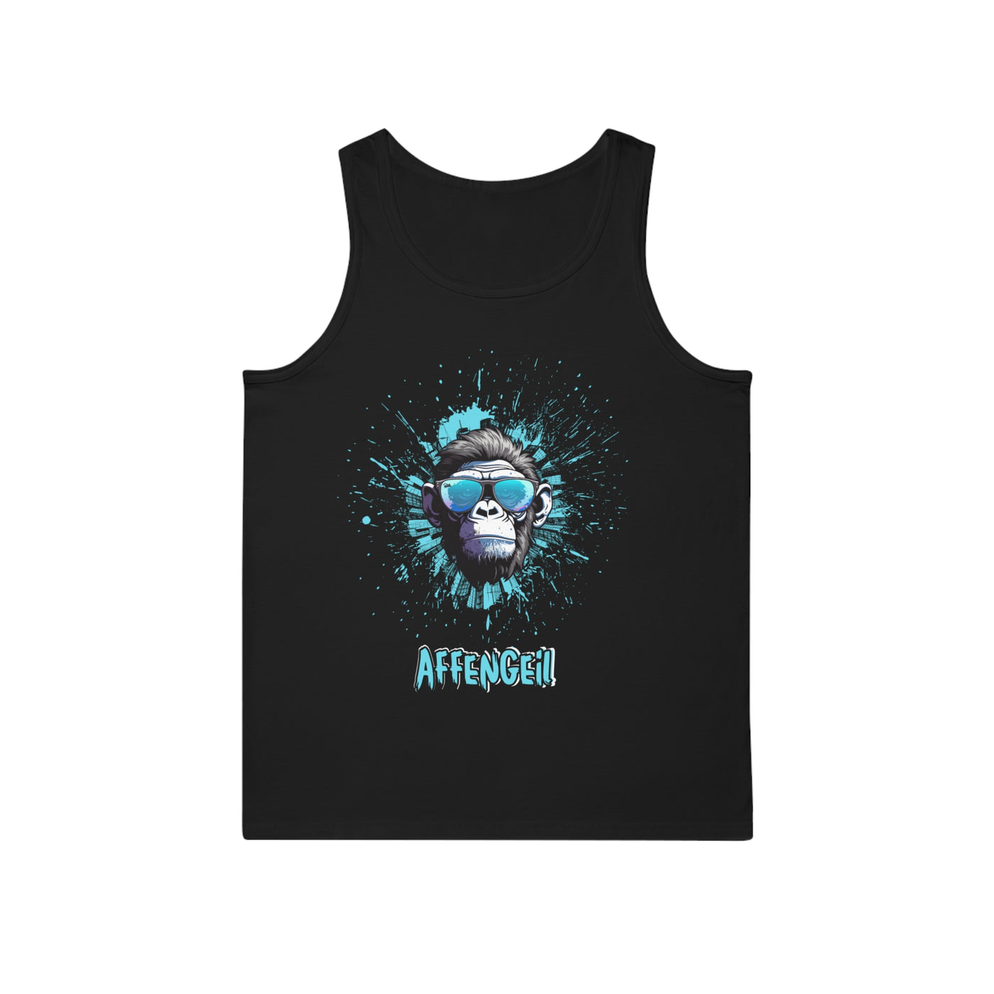 "Affengeil" Gorilla Graphic Unisex Jersey Tank - Perfect for Summer Adventures