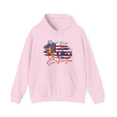 Beach Girls Surfing USA Hoodie