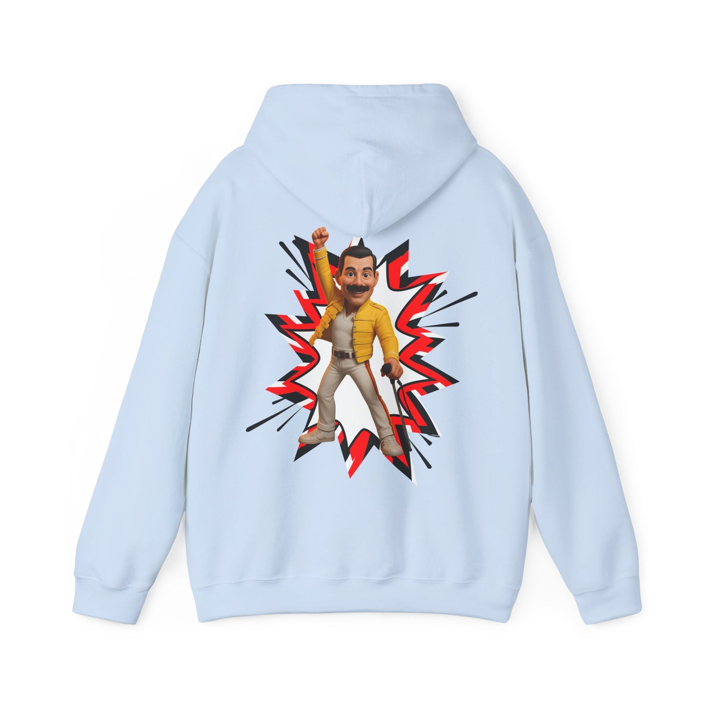 Freddie Hoodie, Unisex Sweatshirt for Music Lovers