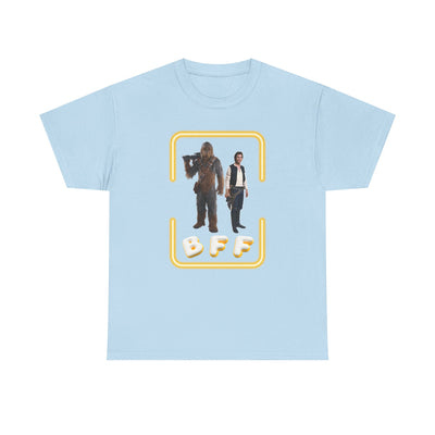 BFF Chewbacca &amp; Han Solo Unisex Heavy Cotton Shirt