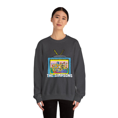 The Simpsons Unisex Heavy Cotton Sweatshirt