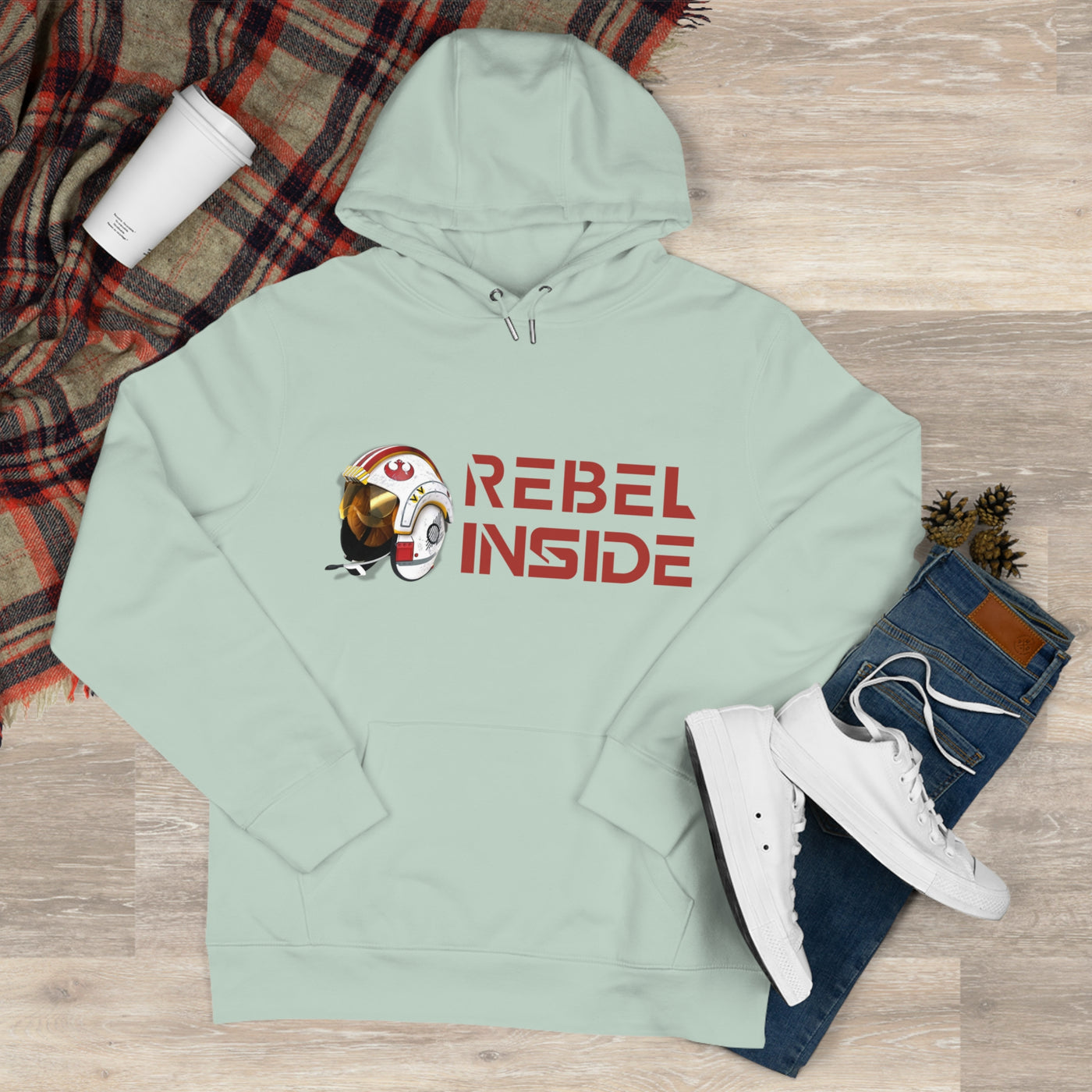 Rebel Inside Hooded Sweatshirt for Star Wars Fans