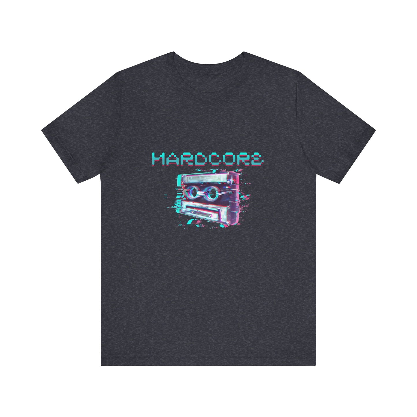 Techno - Hardcore Never Dies - Retro Graphic Tee, 90s Aesthetic Shirt unisex