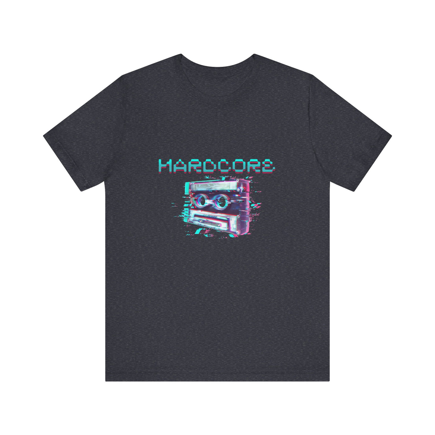 Techno - Hardcore Never Dies - Retro Graphic Tee, 90s Aesthetic Shirt unisex