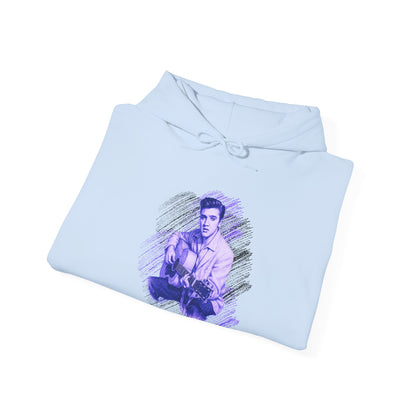 Elvis Presley Vintage-Inspired Unisex Hooded Sweatshirt