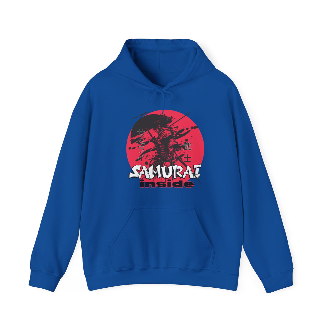 Samurai Inspired Hoodie, Cozy Streetwear,