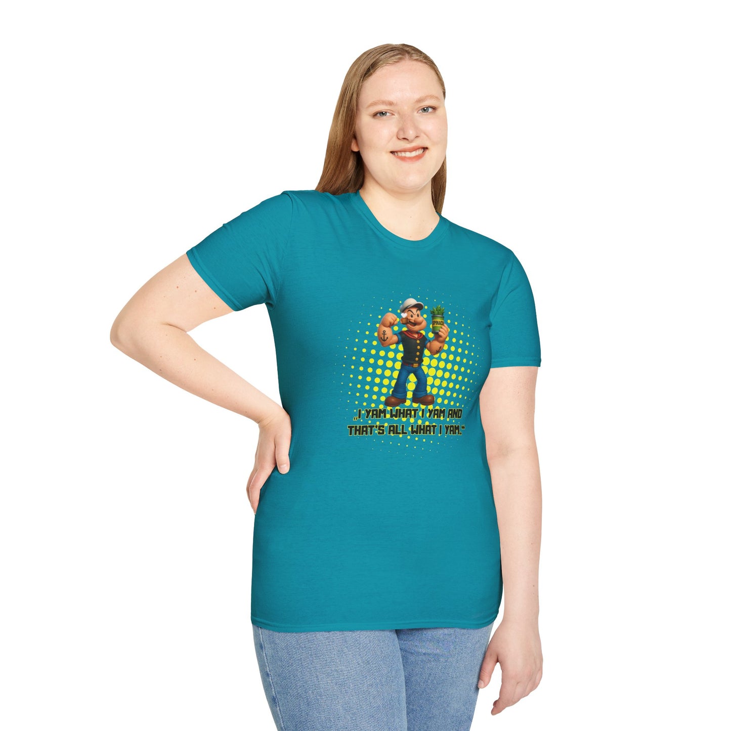 Retro Popeye Unisex Softstyle T-Shirt