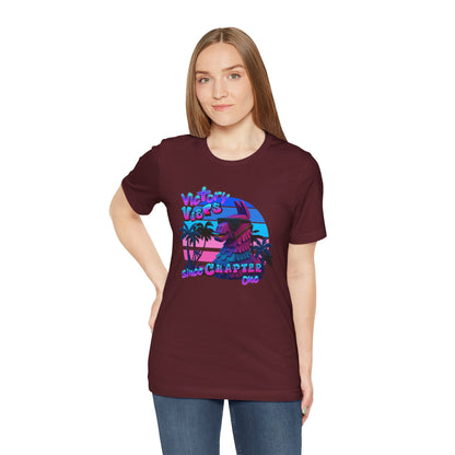 Retro Fortnite Vibe Unisex Short Sleeve Tee - 'Victory' Chapter One Graphic