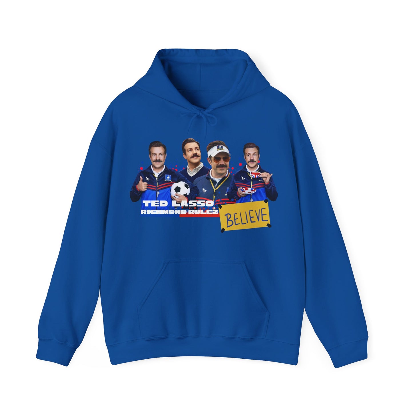 Ted Lasso "Believe" Hooded Sweatshirt - Unisex Heavy Blend™