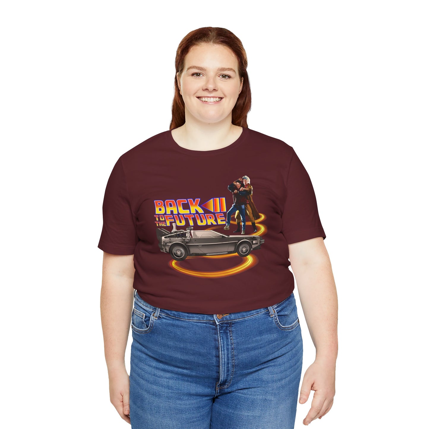 Retro Back to the Future Tee - Unisex Short Sleeve Shirt