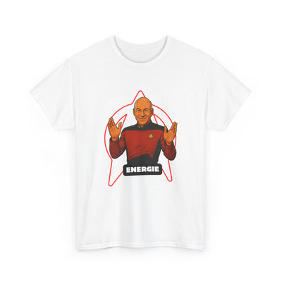 Energie Unisex Heavy Cotton Tee - Perfect for Sci-Fi Fans and Casual Wear