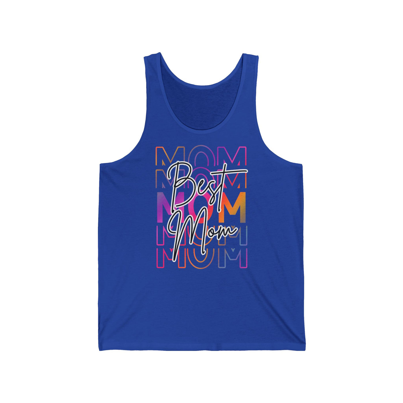 Best Mom Jersey Tank