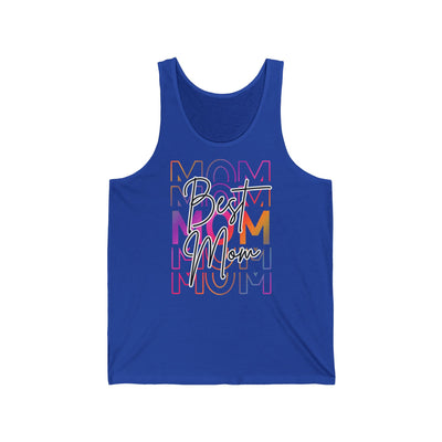 Best Mom Jersey Tank