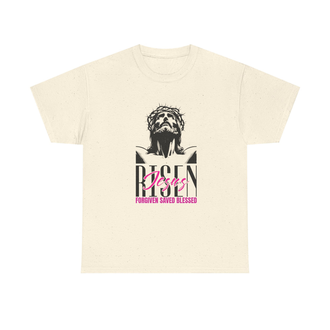 Jesus "Risen" Faith-Based Christian T-Shirt