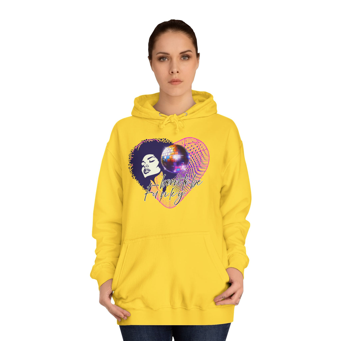 Born to be funky  Hoodie - Melly Silence