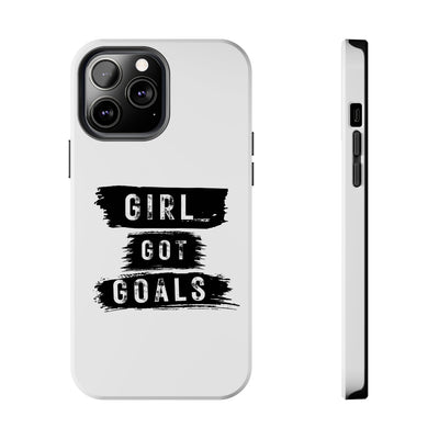 Handyhülle  Phone Case - "Girl Got Goals" - Stylish Protection for Ambitious Women