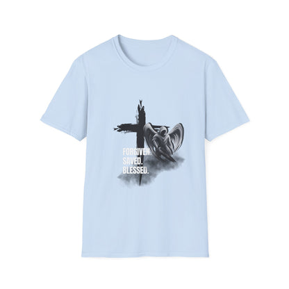 Blessed Faith Unisex Softstyle T-Shirt  Jesus