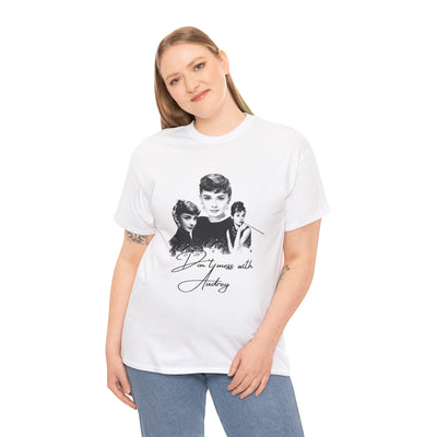 Don't mess with Audrey - Audrey Hepburn T Shirt
