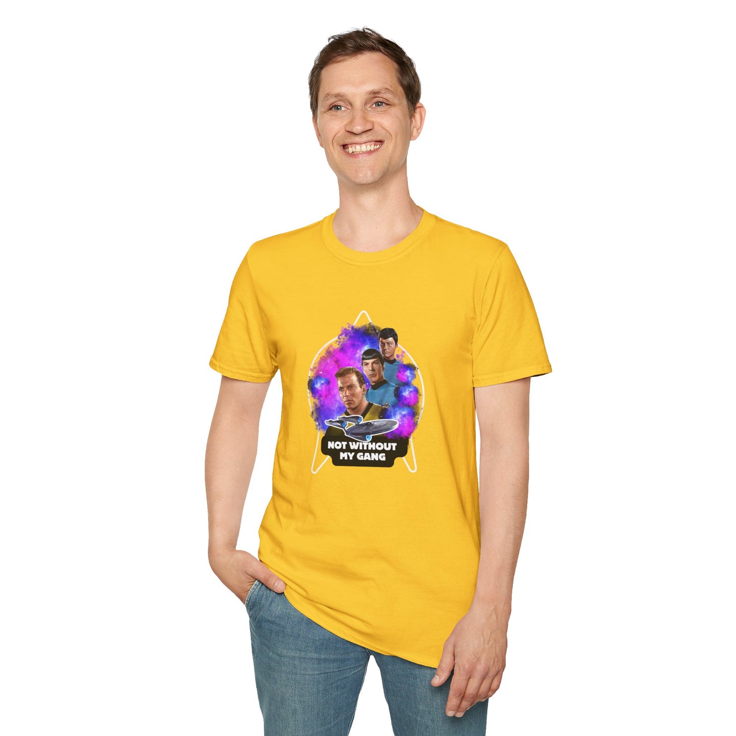 Not Without My Gang Unisex T-Shirt - Nostalgic Space Adventure Tee for Fans