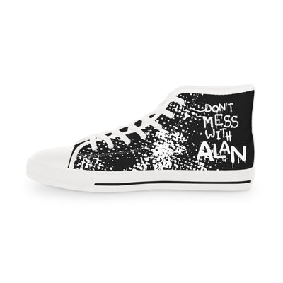 D'ont mess with Alan High Top Sneakers for Trendsetters Hangover