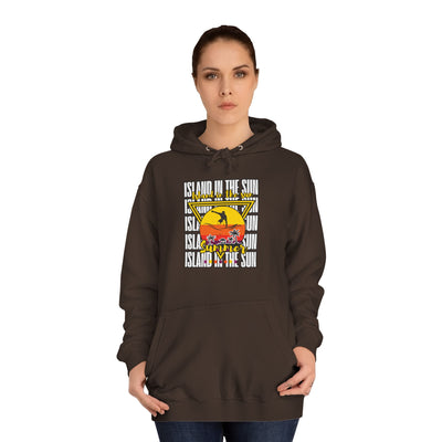 Vibrant College Spirit Hoodie, Unisex College Hoodie