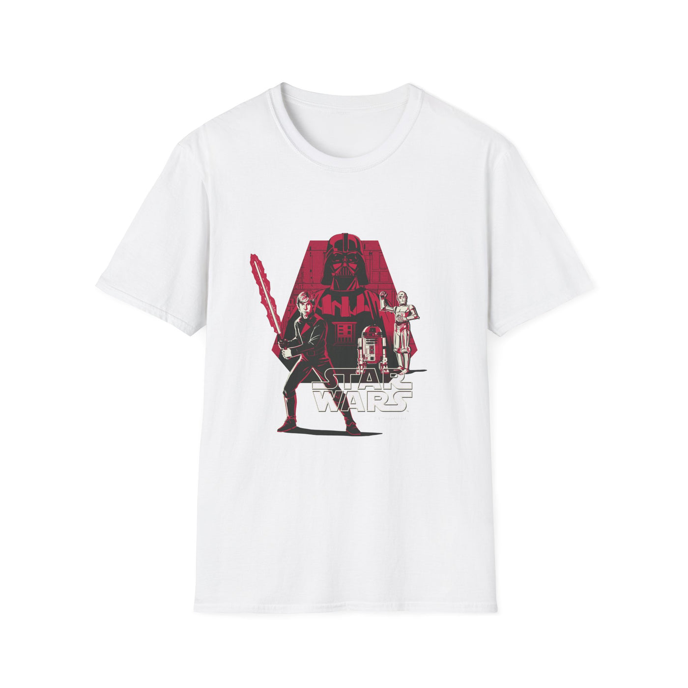 Star Wars Unisex Softstyle T-Shirt - Retro Graphic Tee