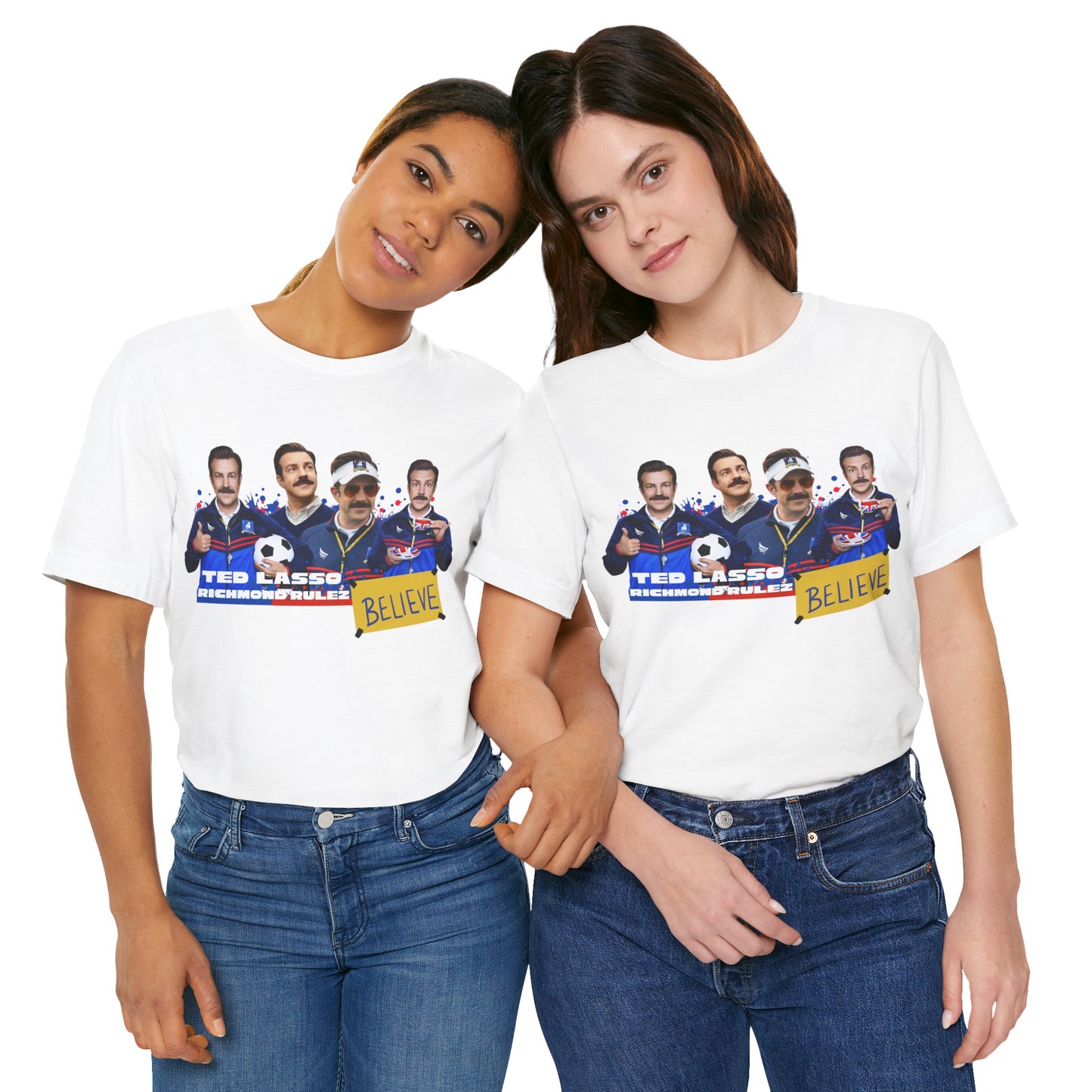 Ted Lasso Believe Unisex Tee - Inspirational Sports T-Shirt