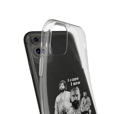 I Came, I Saw & Forgot, Alan Hangover -  Funny Phone Case  - Handyhülle -