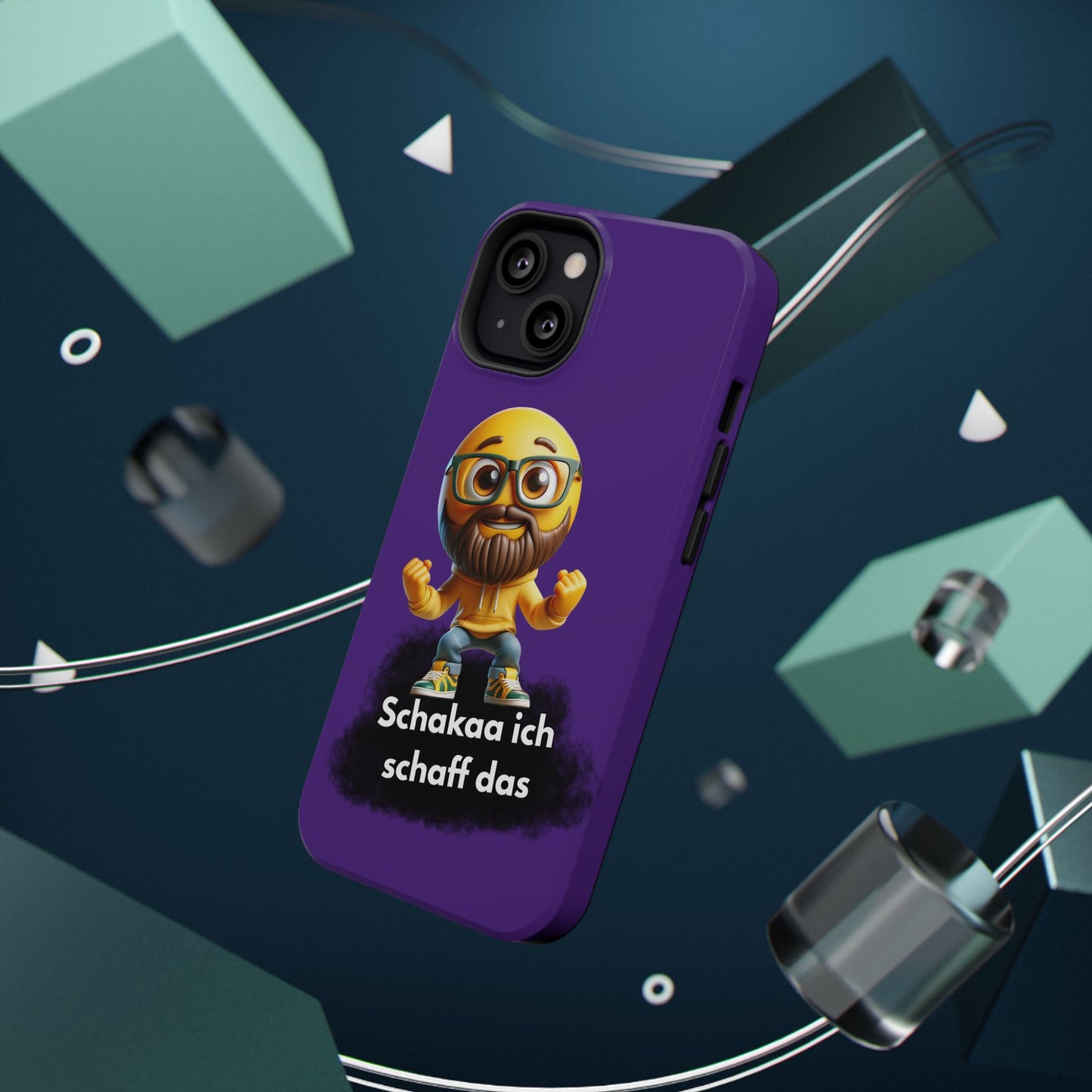 Motivational Impact-Resistant Phone Case - "Schakaa I can do it"