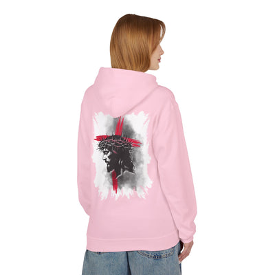 Faith-Inspired Hoodie: Blessed, Saved, Loved - Christian JESUS