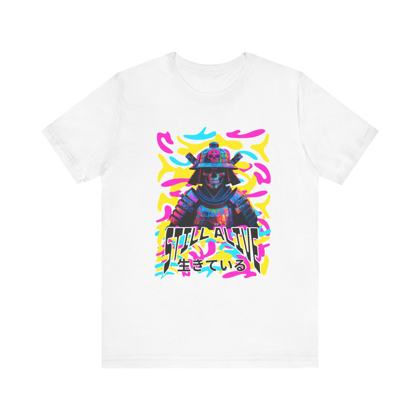 Samurai Still alive Shirt - mit Japanischer Schrift