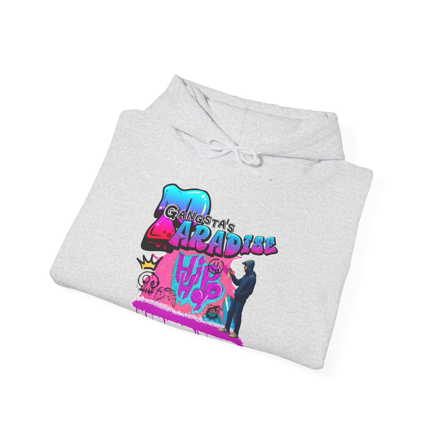 Hoodie Hip Hop Graffiti Design