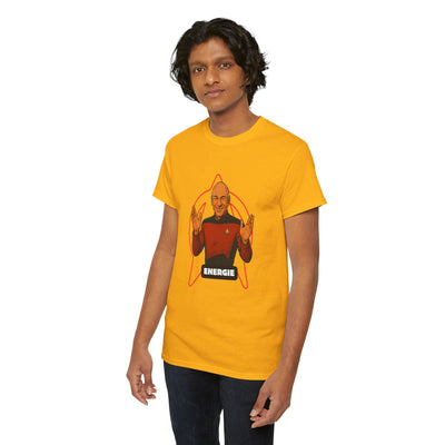 Energie Unisex Heavy Cotton Tee - Perfect for Sci-Fi Fans and Casual Wear