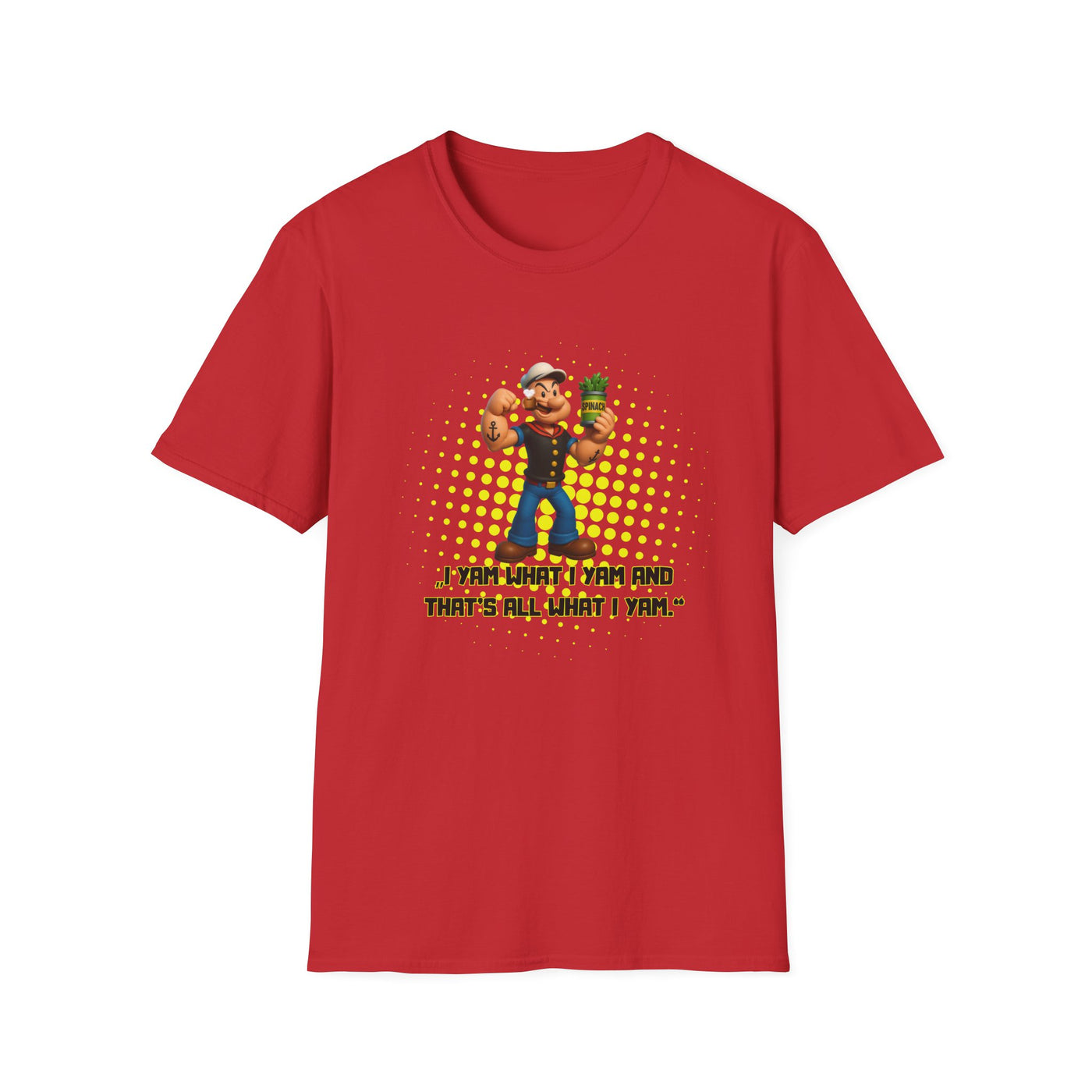 Retro Popeye Unisex Softstyle T-Shirt