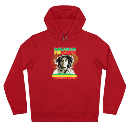 Music Is Life King Hooded Sweatshirt | Perfect for music lovers