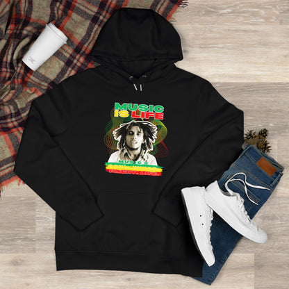 Music Is Life King Hooded Sweatshirt | Perfect for music lovers