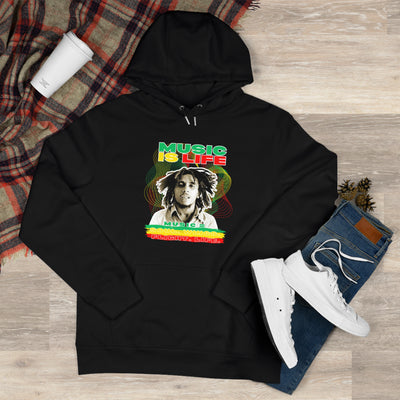 Music Is Life King Hooded Sweatshirt | Perfect for Music Lovers