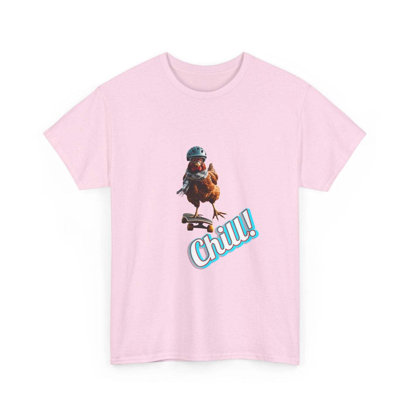 Chill Skateboarding Chicken Shirt