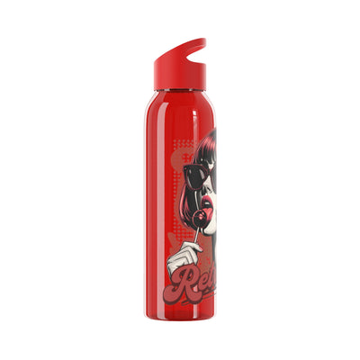Retro Girl Stainless Steel Water Bottle, Sport Hydration, Wasserflasche
