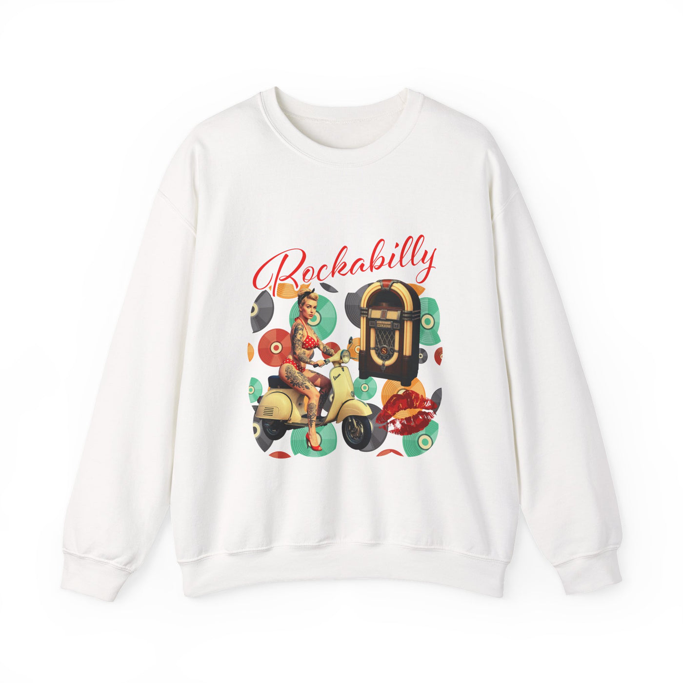 RockabillyHeavy Blend Sweatshirt | Vintage Vibe