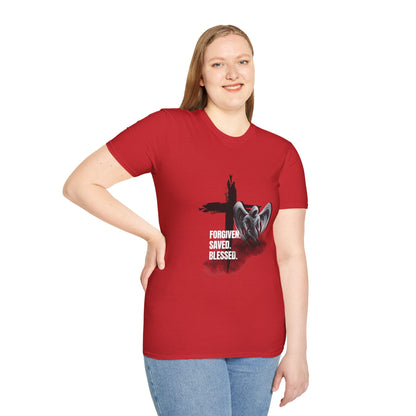 Blessed Faith Unisex Softstyle T-Shirt  Jesus