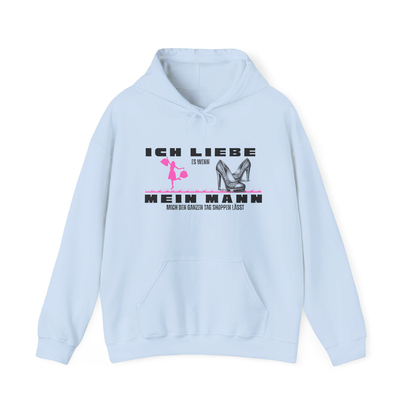 I Love Shopping Unisex Heavy Blend™ Hooded Sweatshirt 