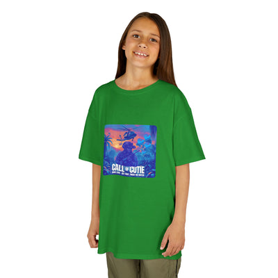 Call of Cutie Unisex Oversized Boxy Tee - Chill Vibes for Game Lovers for Teens