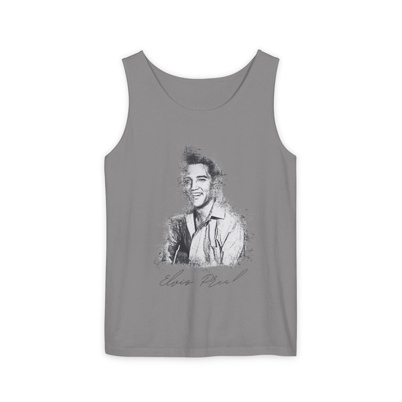 Tank Top - Elvis Presley Inspired Vintage Design