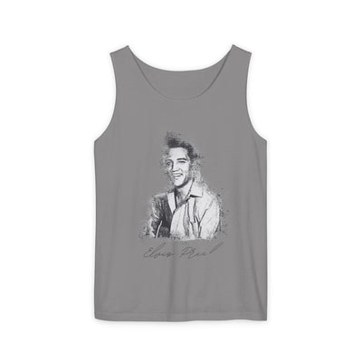Tank Top - Elvis Presley Inspired Vintage Design