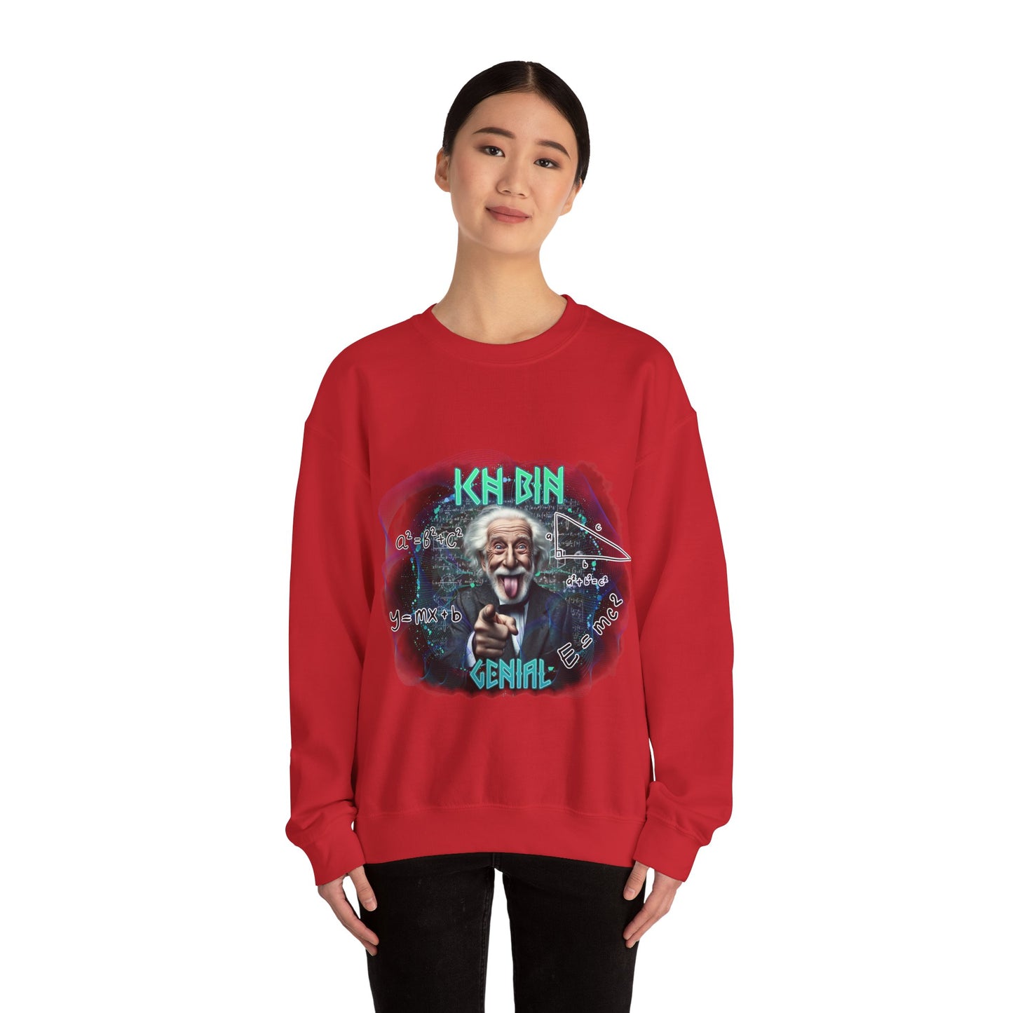 Sweatshirt 'ICH BIN GENIAL' unisex