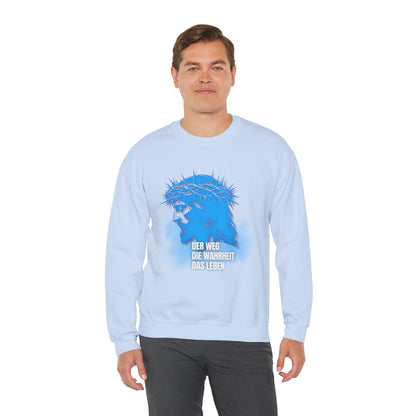 Sweatshirt Jesus "Der Weg - Die Wahrheit - Das Leben"