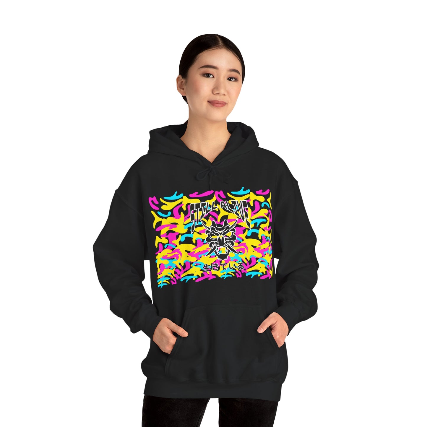 Samurai Still alive Sweatshirt - mit Japanischer Schrift