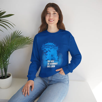 Sweatshirt Jesus "Der Weg - Die Wahrheit - Das Leben"
